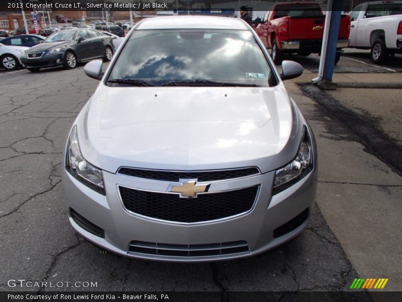Silver Ice Metallic / Jet Black 2013 Chevrolet Cruze LT