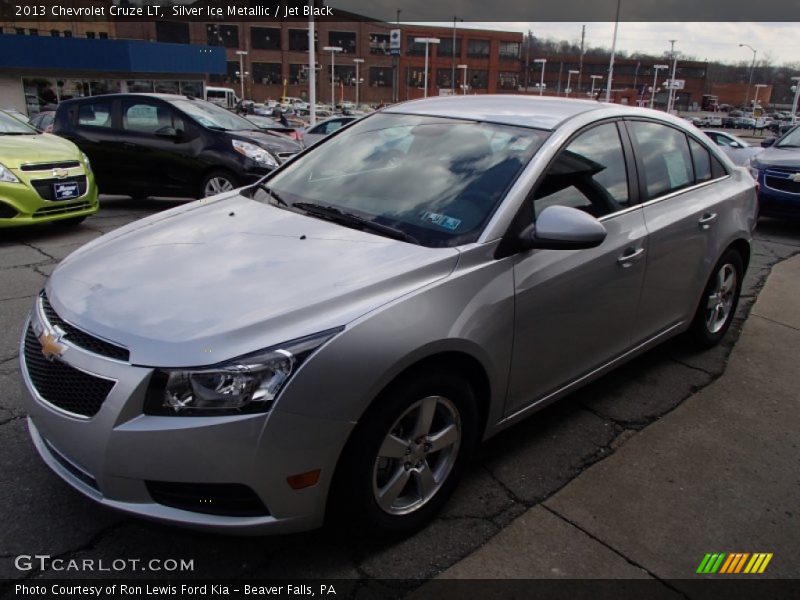 Silver Ice Metallic / Jet Black 2013 Chevrolet Cruze LT