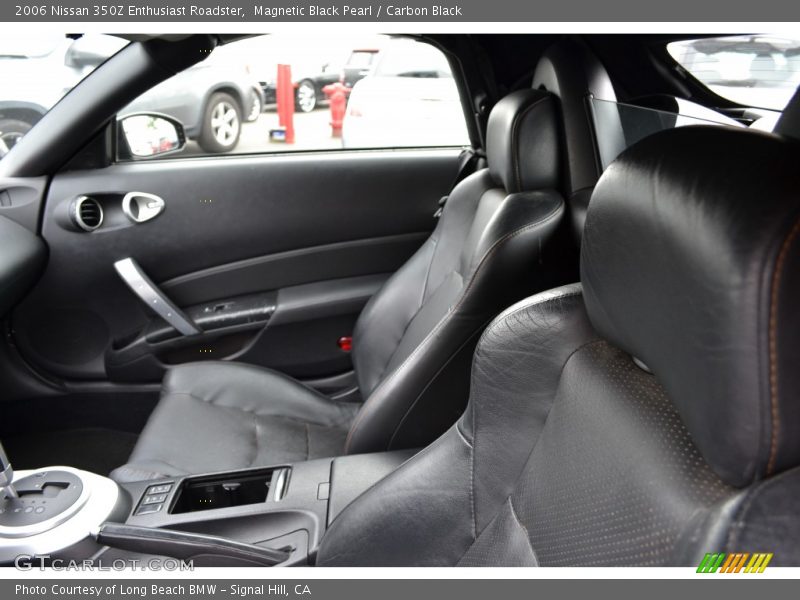 Magnetic Black Pearl / Carbon Black 2006 Nissan 350Z Enthusiast Roadster