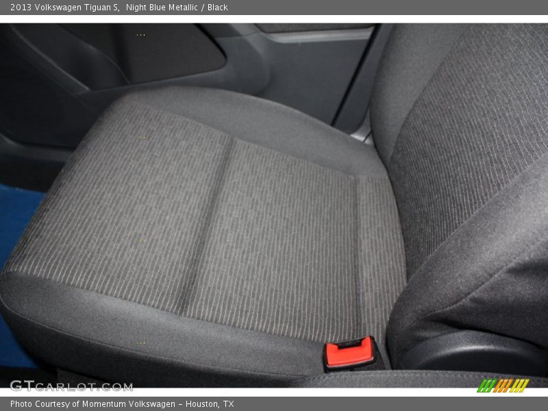 Night Blue Metallic / Black 2013 Volkswagen Tiguan S