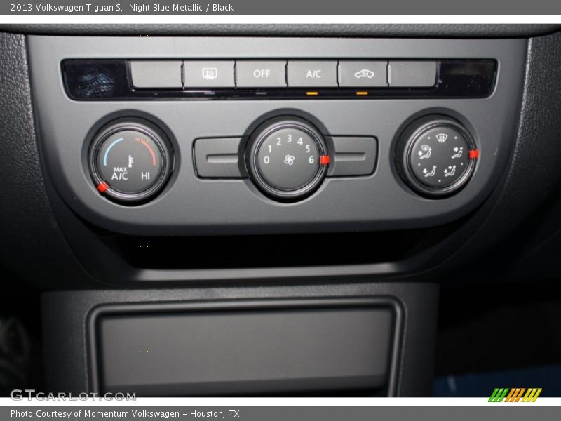 Night Blue Metallic / Black 2013 Volkswagen Tiguan S