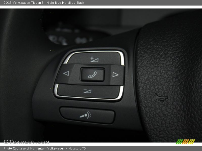 Night Blue Metallic / Black 2013 Volkswagen Tiguan S