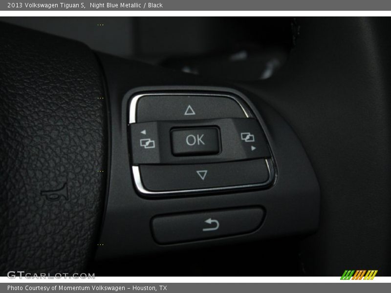 Night Blue Metallic / Black 2013 Volkswagen Tiguan S