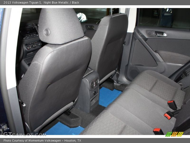 Night Blue Metallic / Black 2013 Volkswagen Tiguan S