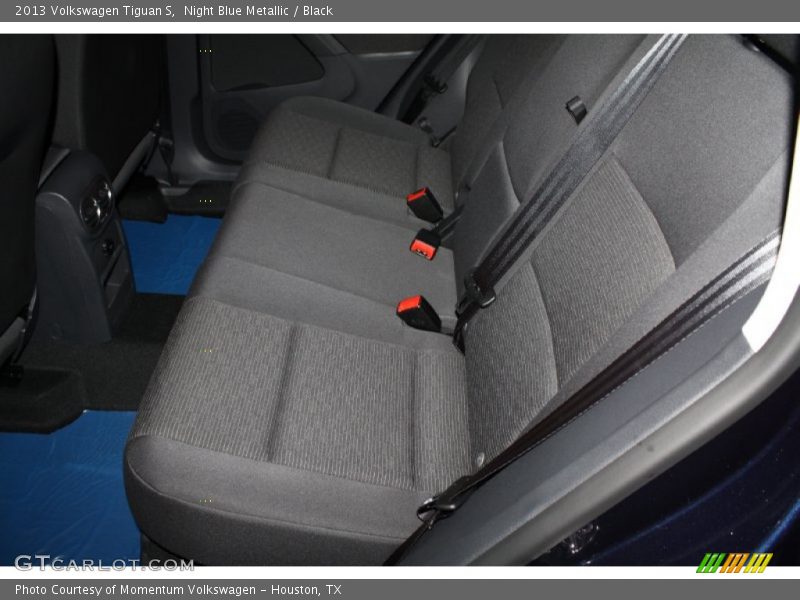 Night Blue Metallic / Black 2013 Volkswagen Tiguan S
