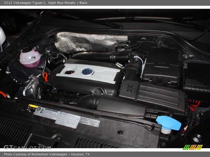Night Blue Metallic / Black 2013 Volkswagen Tiguan S