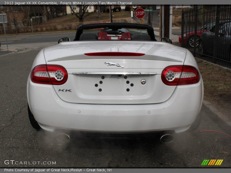 Polaris White / London Tan/Warm Charcoal 2012 Jaguar XK XK Convertible