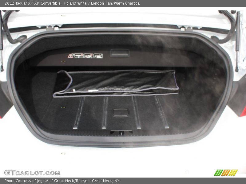 Polaris White / London Tan/Warm Charcoal 2012 Jaguar XK XK Convertible