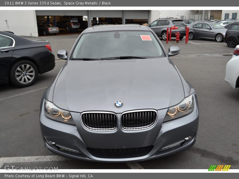 Space Gray Metallic / Black 2011 BMW 3 Series 335d Sedan