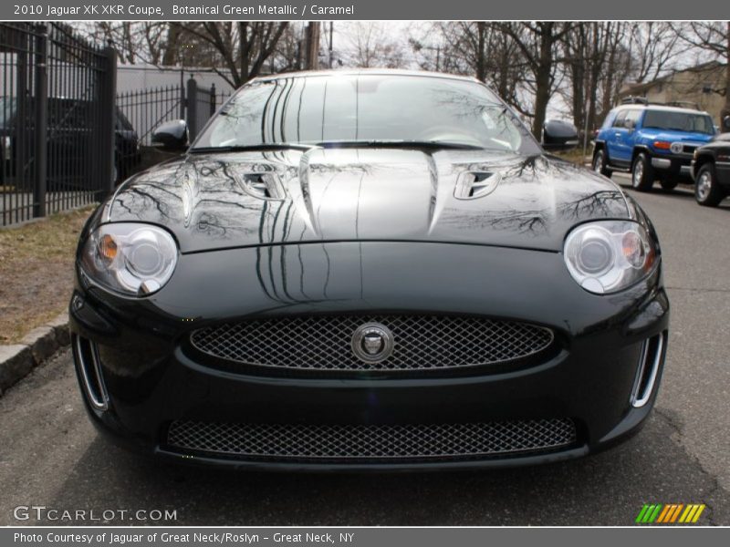 Botanical Green Metallic / Caramel 2010 Jaguar XK XKR Coupe