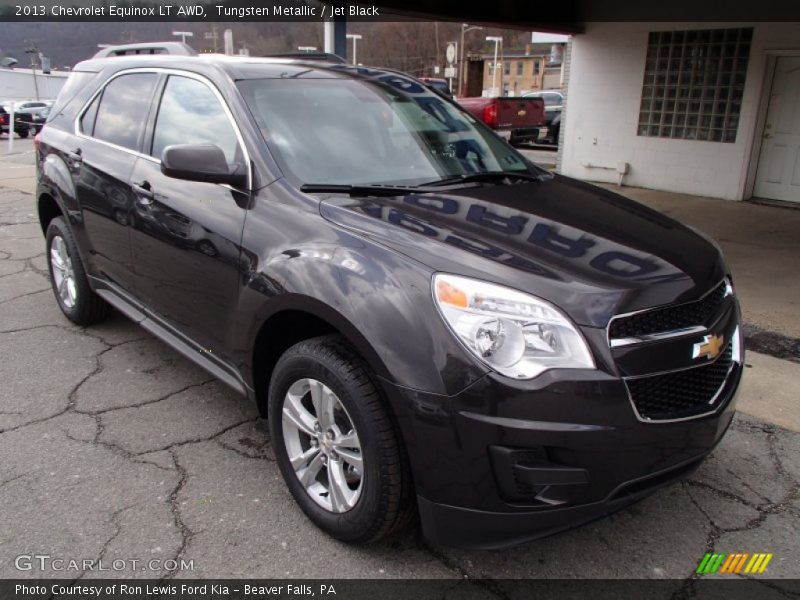 Tungsten Metallic / Jet Black 2013 Chevrolet Equinox LT AWD