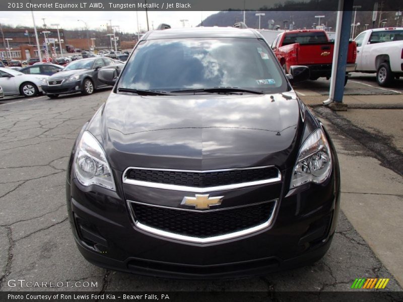 Tungsten Metallic / Jet Black 2013 Chevrolet Equinox LT AWD