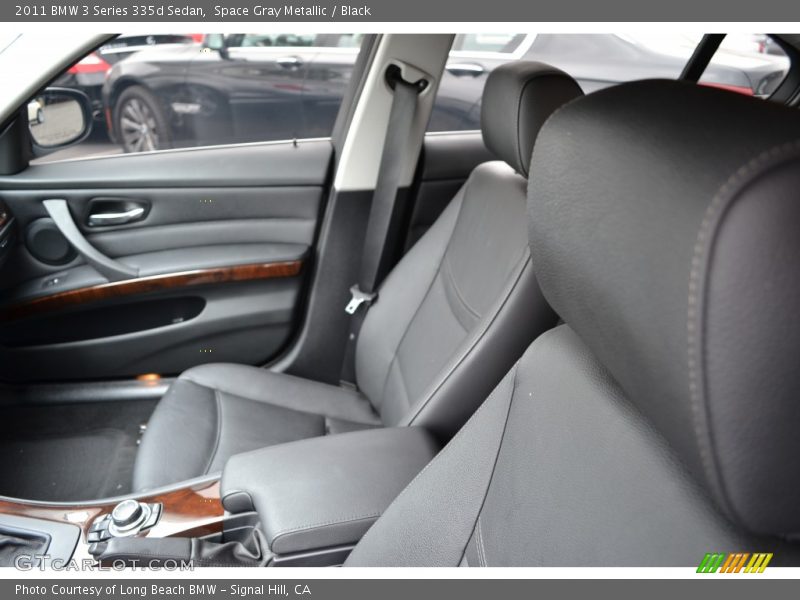Space Gray Metallic / Black 2011 BMW 3 Series 335d Sedan