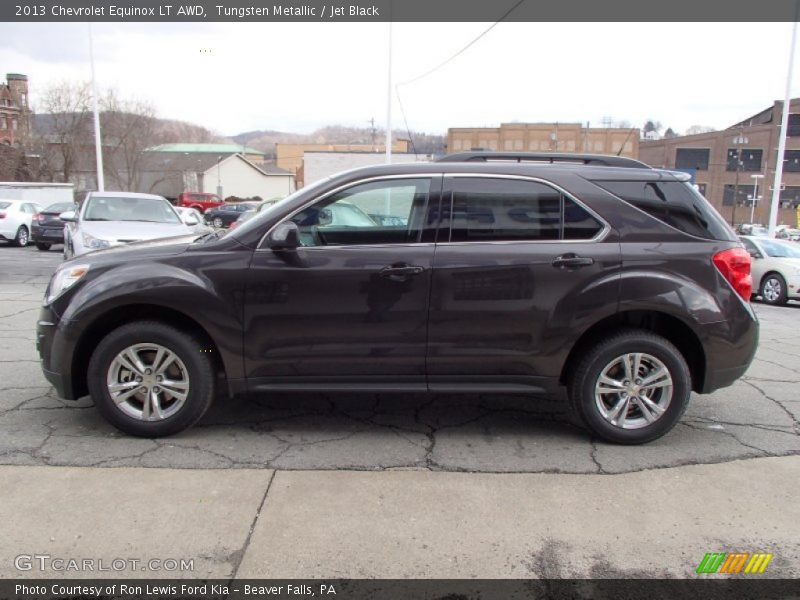 Tungsten Metallic / Jet Black 2013 Chevrolet Equinox LT AWD