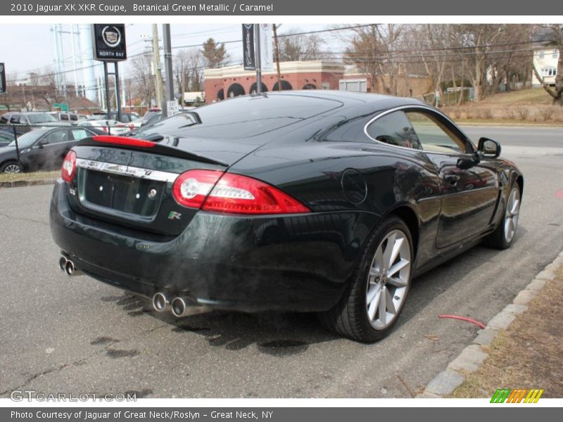 Botanical Green Metallic / Caramel 2010 Jaguar XK XKR Coupe