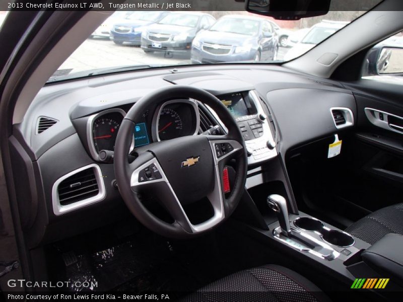 Tungsten Metallic / Jet Black 2013 Chevrolet Equinox LT AWD
