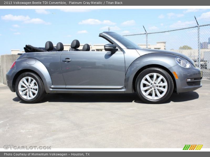  2013 Beetle TDI Convertible Platinum Gray Metallic