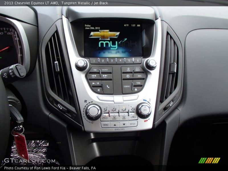 Tungsten Metallic / Jet Black 2013 Chevrolet Equinox LT AWD