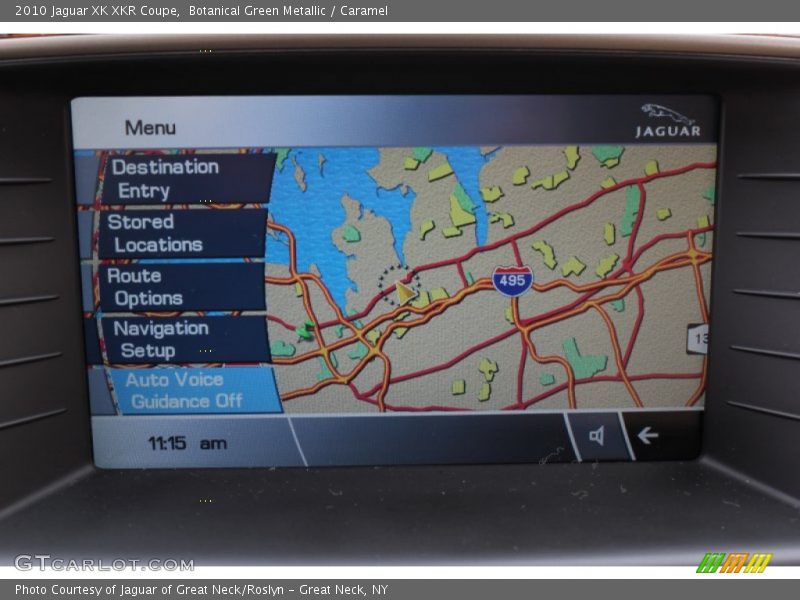 Navigation of 2010 XK XKR Coupe