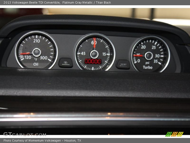  2013 Beetle TDI Convertible TDI Convertible Gauges