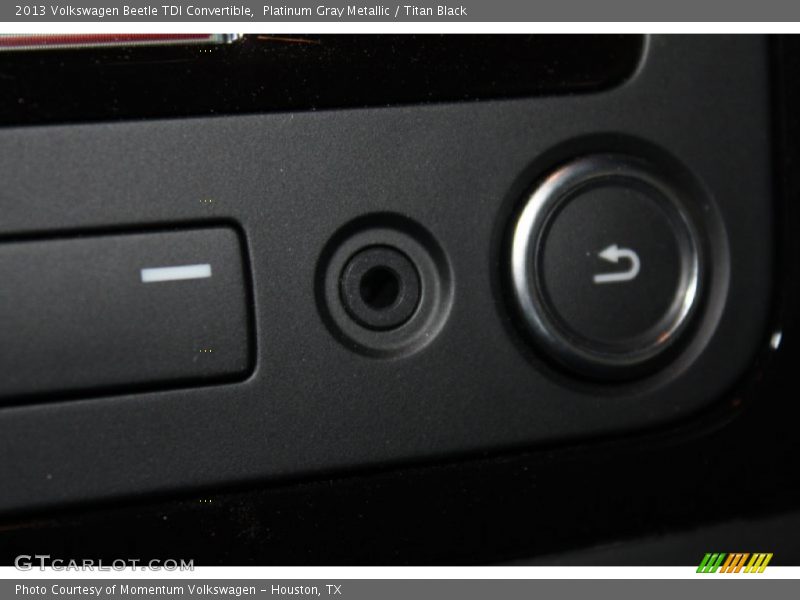 Platinum Gray Metallic / Titan Black 2013 Volkswagen Beetle TDI Convertible