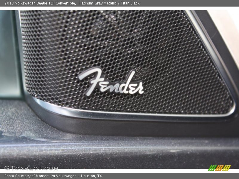 Platinum Gray Metallic / Titan Black 2013 Volkswagen Beetle TDI Convertible