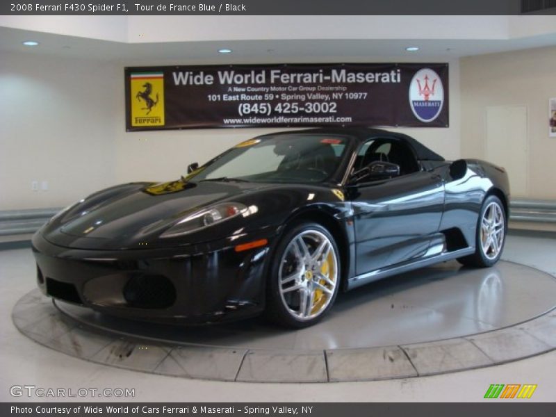 Tour de France Blue / Black 2008 Ferrari F430 Spider F1