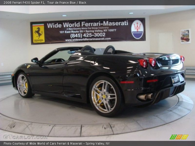 Tour de France Blue / Black 2008 Ferrari F430 Spider F1