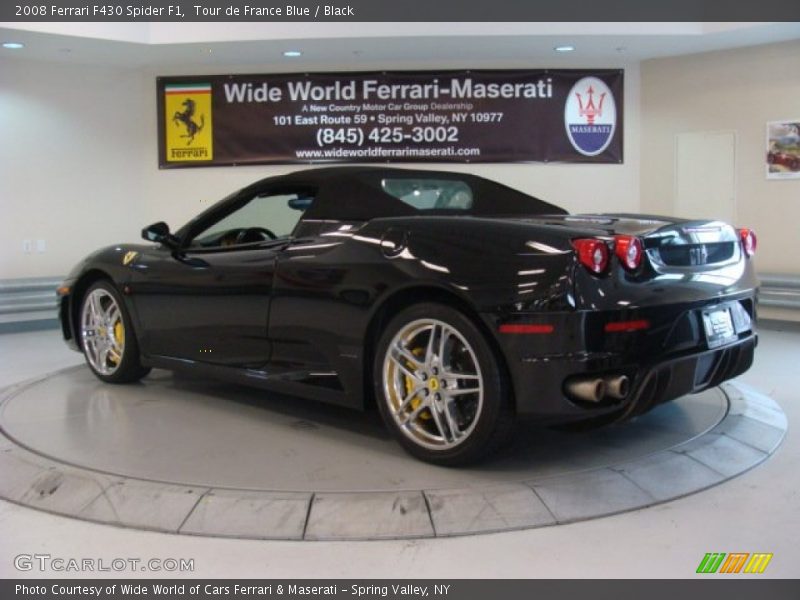 Tour de France Blue / Black 2008 Ferrari F430 Spider F1