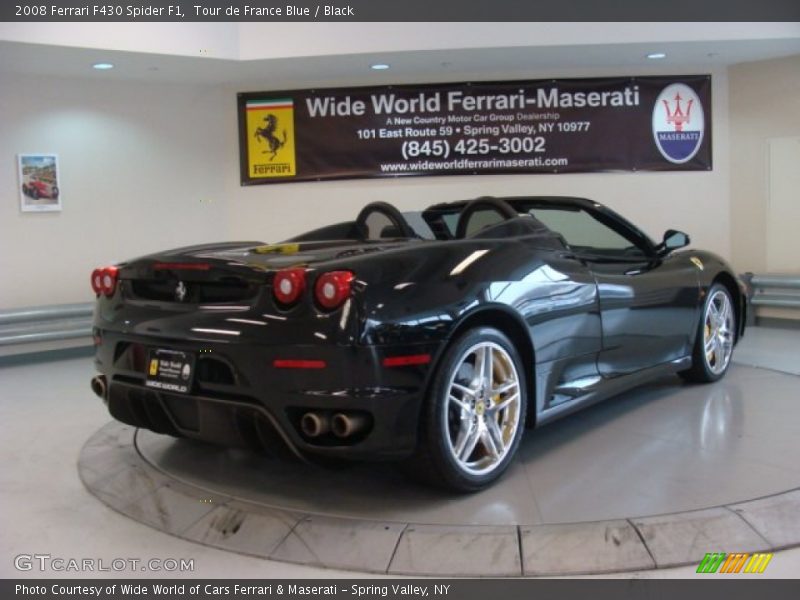 Tour de France Blue / Black 2008 Ferrari F430 Spider F1