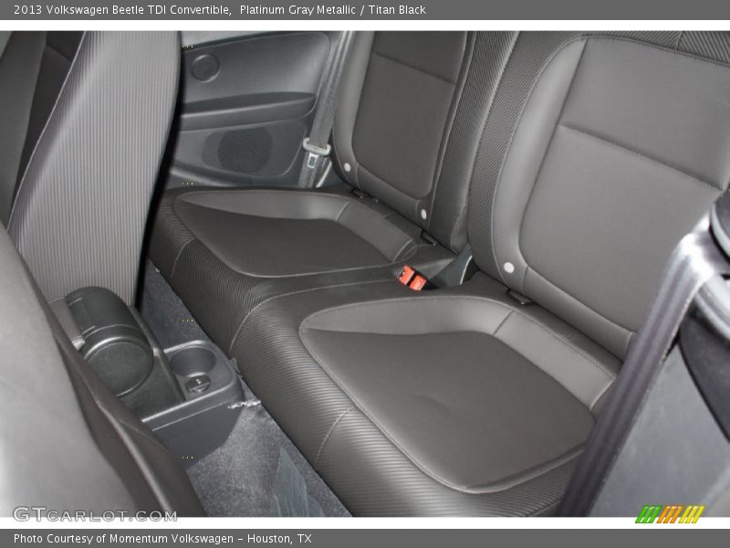 Platinum Gray Metallic / Titan Black 2013 Volkswagen Beetle TDI Convertible