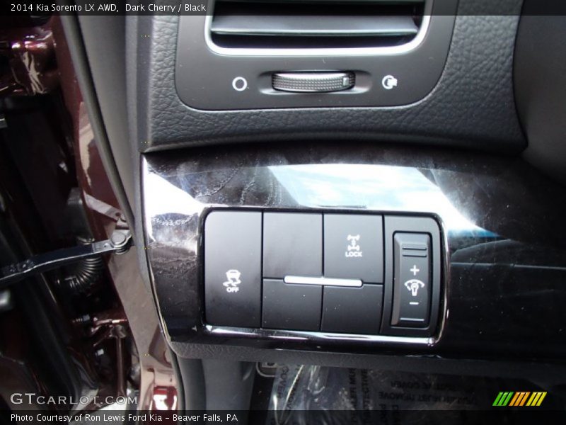 Dark Cherry / Black 2014 Kia Sorento LX AWD