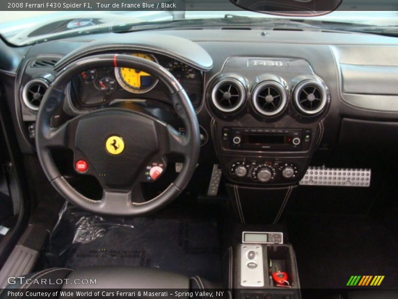 Dashboard of 2008 F430 Spider F1