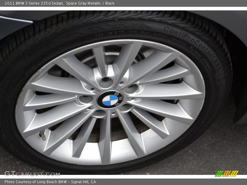 Space Gray Metallic / Black 2011 BMW 3 Series 335d Sedan