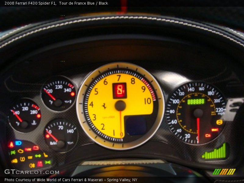  2008 F430 Spider F1 Spider F1 Gauges
