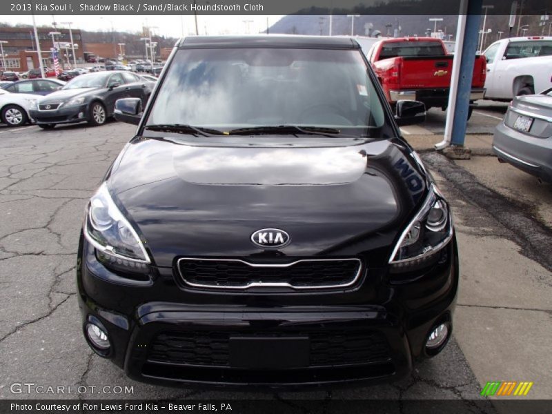Shadow Black / Sand/Black Houndstooth Cloth 2013 Kia Soul !