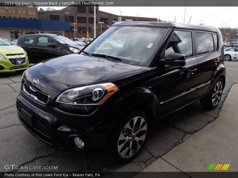 Shadow Black / Sand/Black Houndstooth Cloth 2013 Kia Soul !