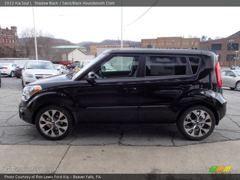 Shadow Black / Sand/Black Houndstooth Cloth 2013 Kia Soul !
