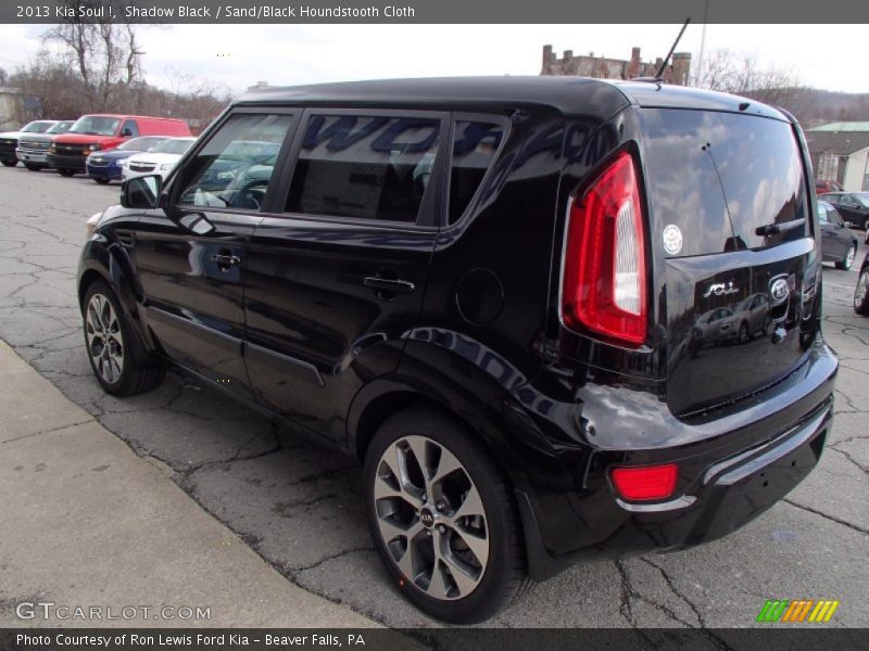 Shadow Black / Sand/Black Houndstooth Cloth 2013 Kia Soul !