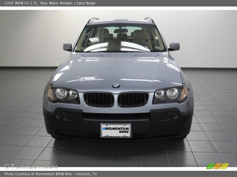 Blue Water Metallic / Sand Beige 2005 BMW X3 2.5i