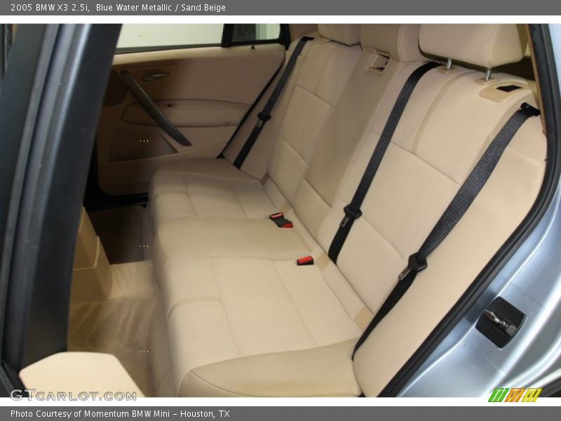 Blue Water Metallic / Sand Beige 2005 BMW X3 2.5i