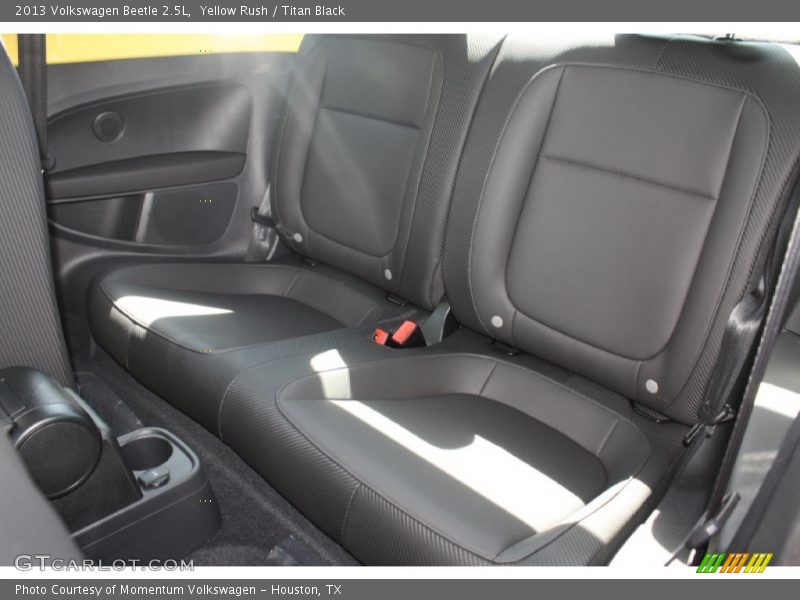 Yellow Rush / Titan Black 2013 Volkswagen Beetle 2.5L