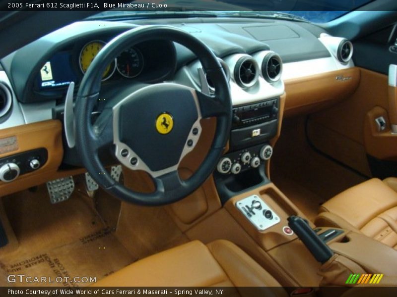 Dashboard of 2005 612 Scaglietti F1A