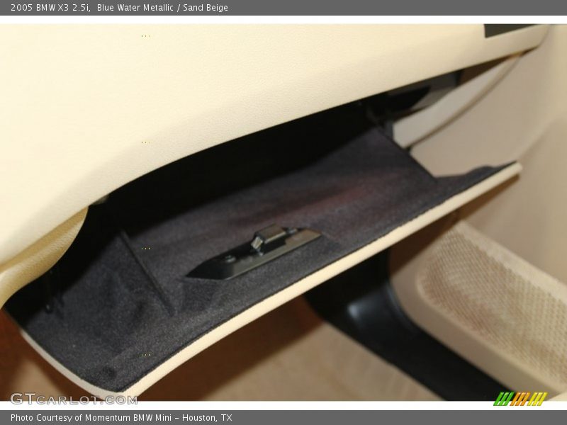Blue Water Metallic / Sand Beige 2005 BMW X3 2.5i