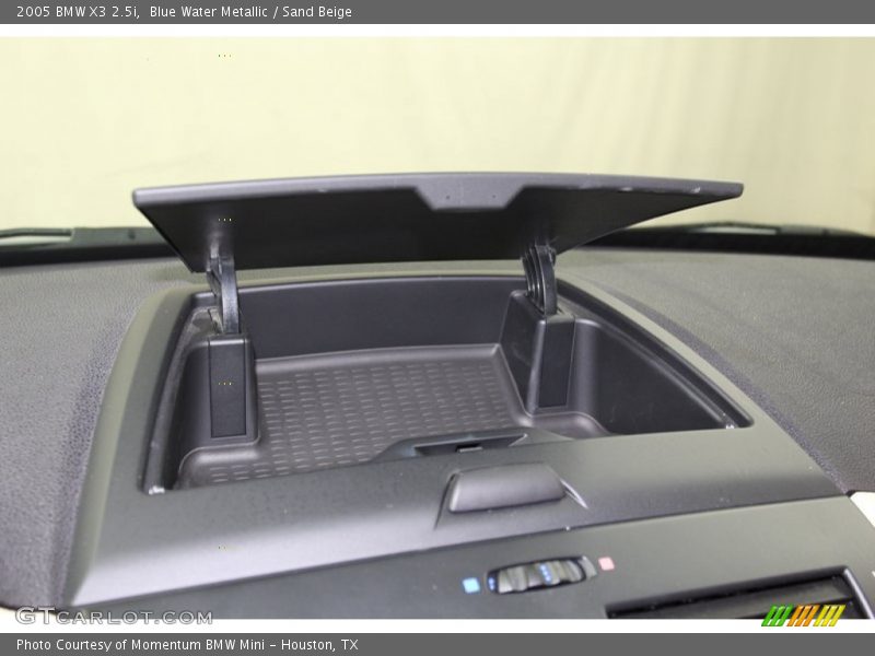 Blue Water Metallic / Sand Beige 2005 BMW X3 2.5i