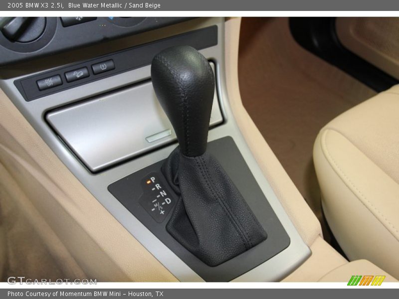 Blue Water Metallic / Sand Beige 2005 BMW X3 2.5i