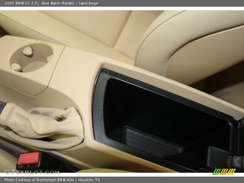 Blue Water Metallic / Sand Beige 2005 BMW X3 2.5i