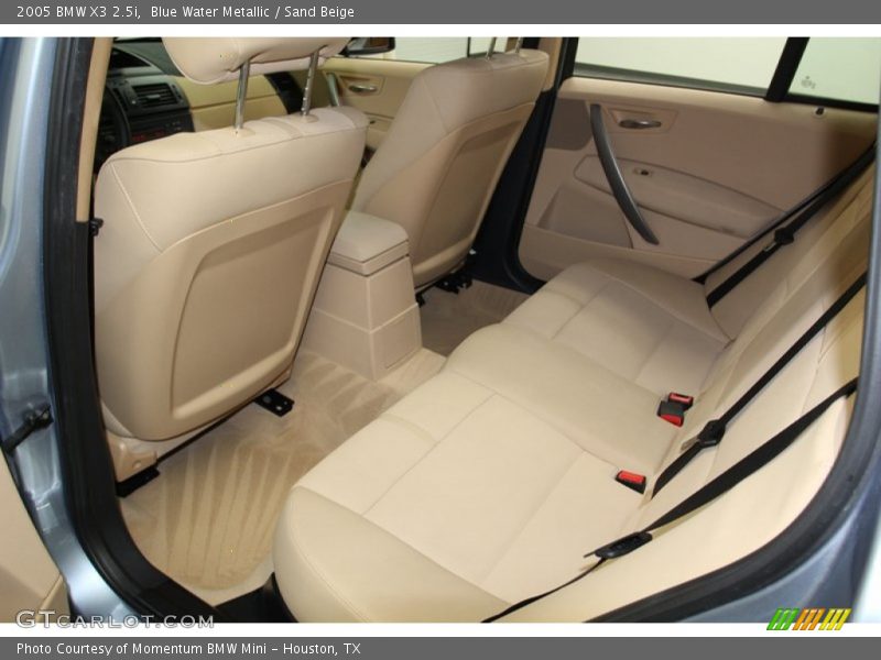 Blue Water Metallic / Sand Beige 2005 BMW X3 2.5i