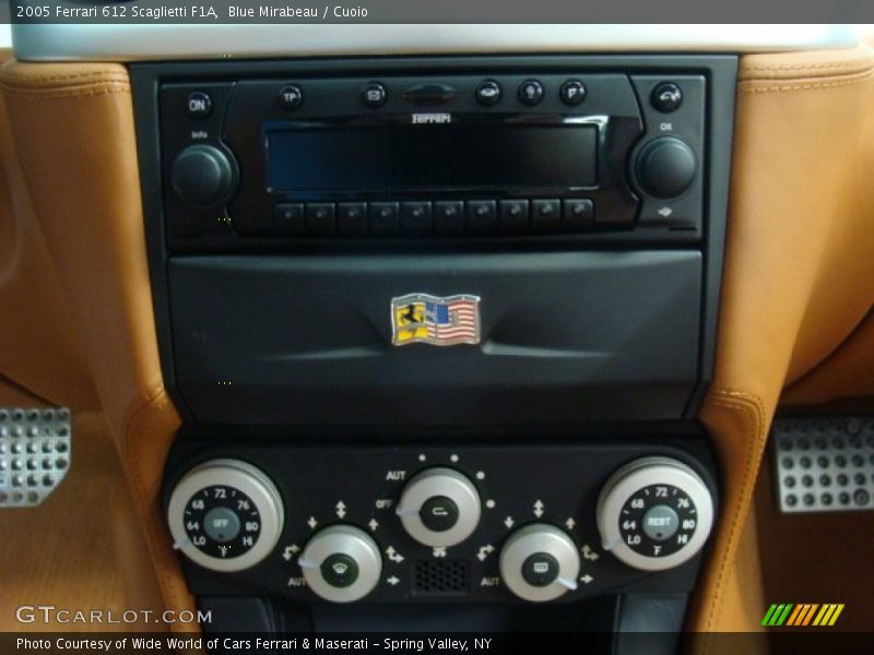 Controls of 2005 612 Scaglietti F1A