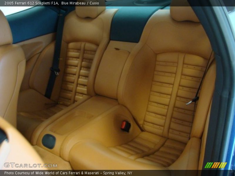 Rear Seat of 2005 612 Scaglietti F1A